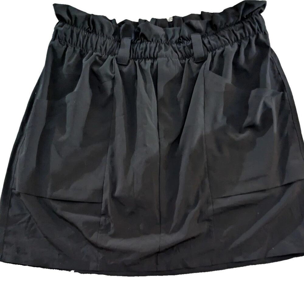 Athleta Skyline Skort Athletic Skirt Womens 0 Black Stretch